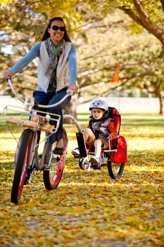 Pro Trailer Fahrrad können Kinder die Fahrt Alles über E